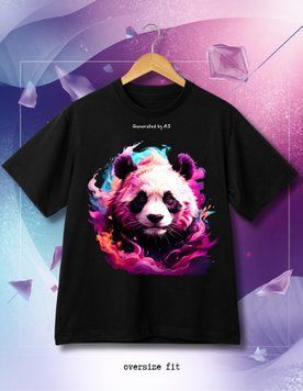 Футболка Панда - XL TS-BL-Panda-XL-DTF фото