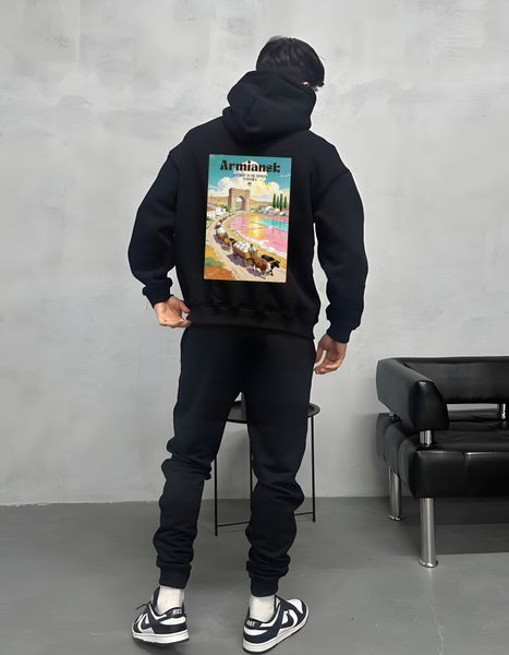 Hoodie Armyansk oversize unisex - XL