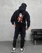 Hoodie Santa with a guitar oversize unisex - XL