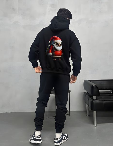 Hoodie Santa Mechanic oversize unisex - XL