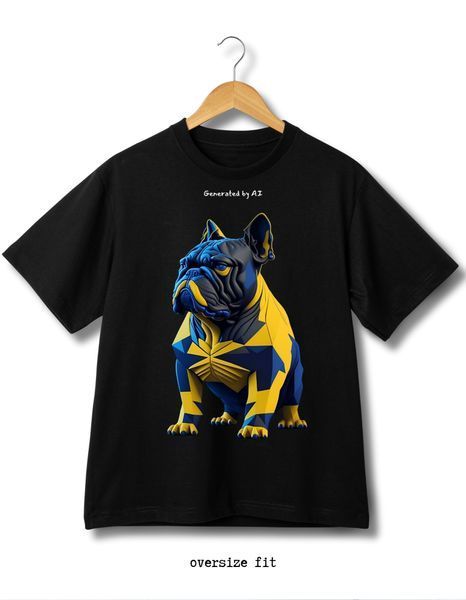 Mar&scaron;kinėliai Geltonai mėlynas buldogas - XL TS-BL-Yellow&blue-dog-XL-DTF фото