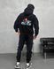 Hoodie Santa on a shark oversize unisex - XL