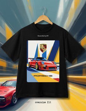 T-shirt Porsche 911 - XL