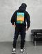 Bluza z kapturem Qirim oversize unisex - XL