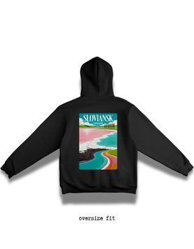Bluza z kapturem Slovyansk oversize unisex - XL