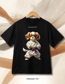 Mar&scaron;kinėliai Karatė &scaron;uo - XL TS-BL-Karate-Dog-XL-DTF фото