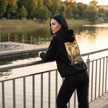 Худі Вінниця oversize unisex - XL HD-Vinnytsia-WT-XL-DTF фото