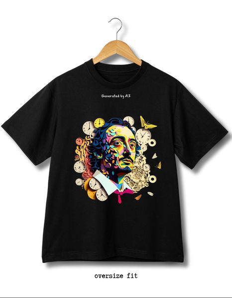Футболка Salvador Dal&iacute; - XL TS-BL-Salvador-Dal&iacute;-XL-DTF фото