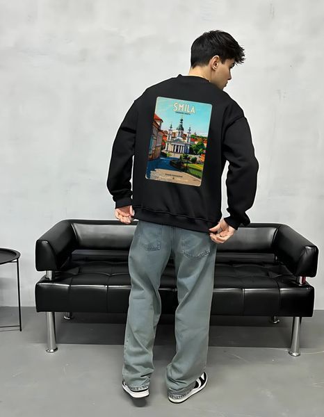 Megztinis Smila oversize unisex - XL SWST-SMILA-BL-XL-DTF фото