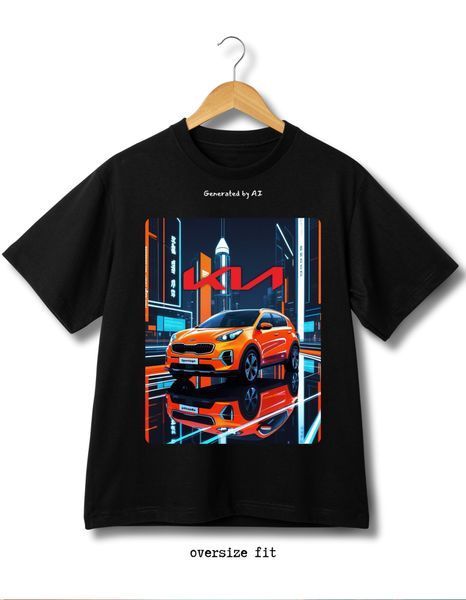 T-shirt KIA Sportage orange - XL