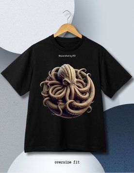 T-shirt Octopus - XL