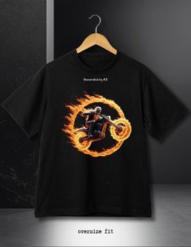 Футболка Ghost Rider - XL TS-BL-GRider-XL-DTF фото