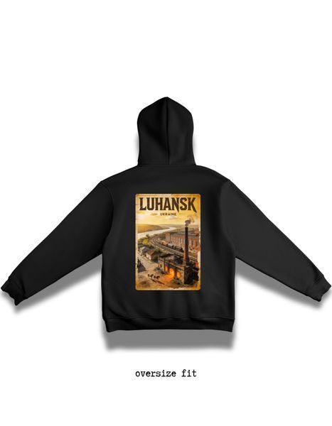 Hoodie Luhansk oversize unisex - XL