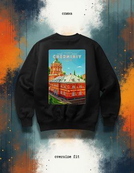 Sweatshirt Chernihiv oversize unisex - XL