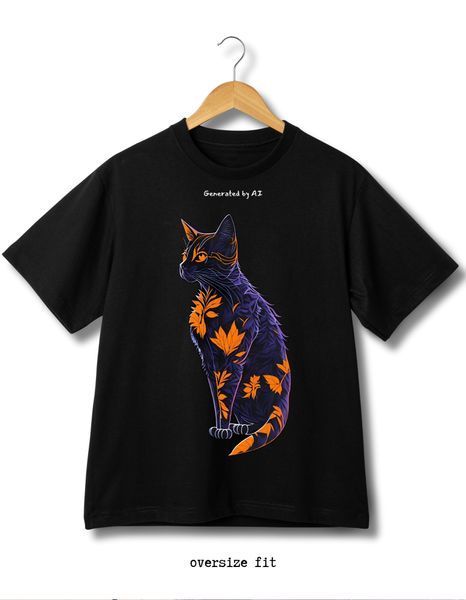 Mar&scaron;kinėliai Purpurinis katinas - XL TS-BL-Purple-Cat-XL-DTF фото