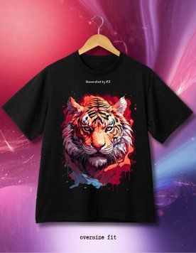 T-shirt Tiger - XL