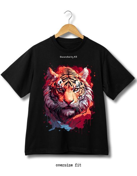 Футболка Тигр - XL TS-BL-Tiger-XL-DTF фото
