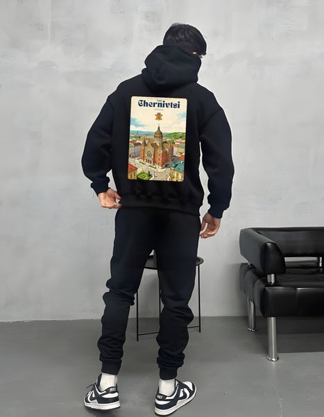 Худі Чернівці oversize unisex - XL HD-Chernivtsi-WT-XL-DTF фото