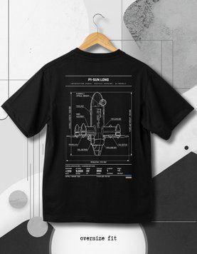 Футболка P1-Sun - XL TS-BL-P1-Sun-XL-DTF фото