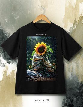 Футболка Соняшник - XL TS-BL-Sunflower-XL-DTF фото