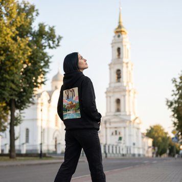 Худі Суми oversize unisex - XL HD-Sumy-WT-XL-DTF фото