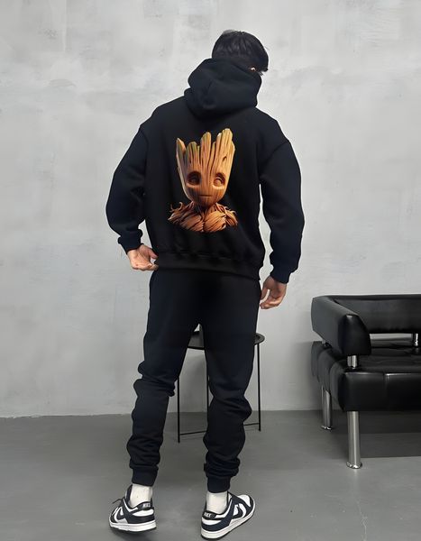 Hoodie Groot oversize unisex - XL