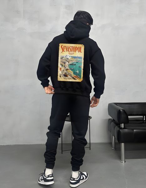 Худі Севастополь oversize unisex - XL HD-Sevastopol-WT-XL-DTF фото