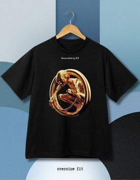 Футболка Gollum - XL TS-BL-Gollum-XL-DTF фото