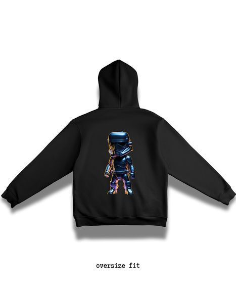 Bluza z kapturem Star Wars oversize unisex - XL