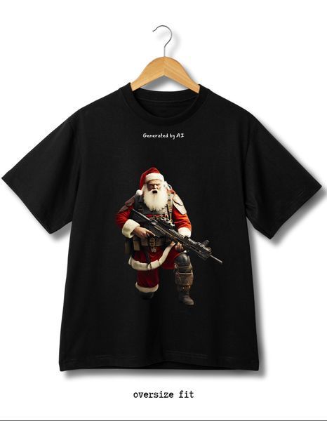 Футболка Злий Санта - XL TS-BL-Angry-Santa-XL-DTF фото