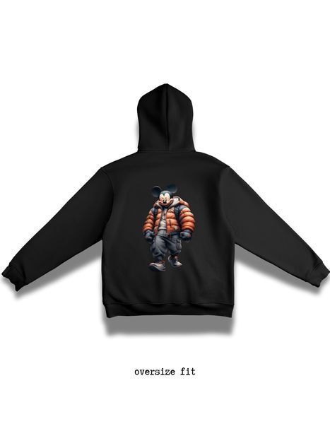 Hoodie Mickey Mouse oversize unisex - XL
