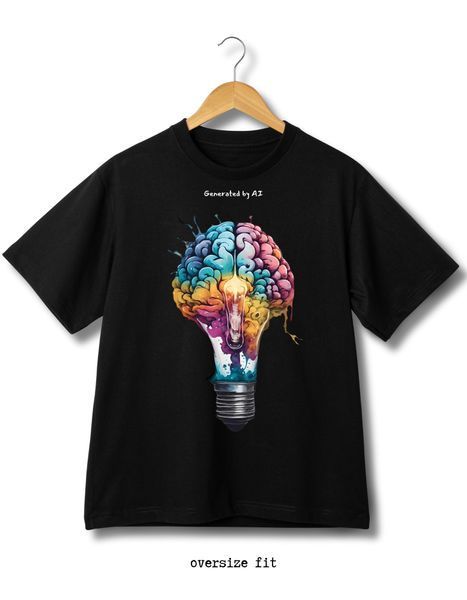 Футболка Акварельний мозок - XL TS-BL-Watercolor-brain-XL-DTF фото