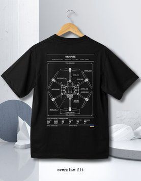 Футболка Vampire - XL TS-BL-Vampire-XL-DTF фото