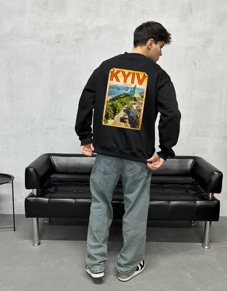 Megztinis Kijevas oversize unisex - XL SWST-KYIV-BL-XL-DTF фото