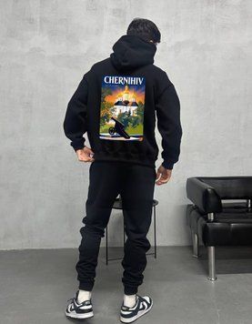 Худі Чернігів oversize unisex - XL HD-Chernihiv-WT-XL-DTF фото