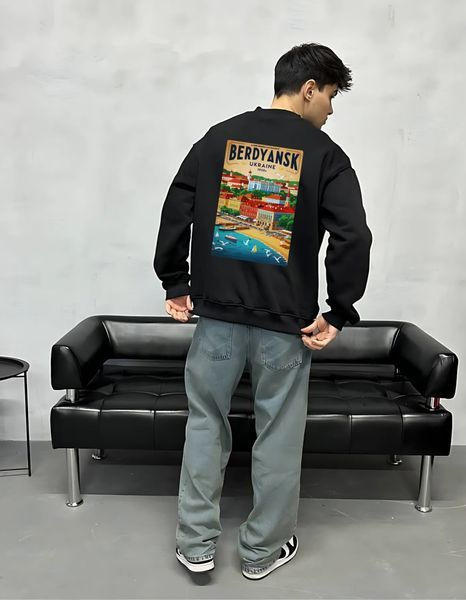 Sweatshirt Berdyansk oversize unisex - XL