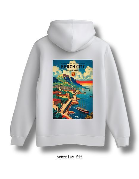 Худі Керч oversize unisex - XL HD-Kerch-WT-XL-DTF фото