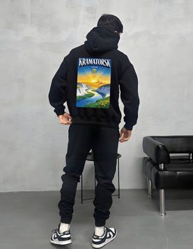 Худі Краматорськ oversize unisex - XL HD-Kramatorsk-WT-XL-DTF фото