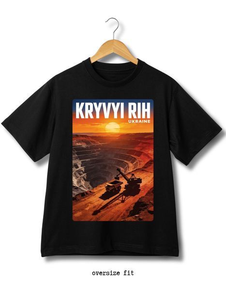 Футболка Кривий Ріг - XL TS-BL-KryvyiRih-XL-DTF фото