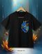 Mar&scaron;kinėliai &Scaron;irdis 4 - XL TS-BL-Blue&yellow-heart-XL-DTF фото 1