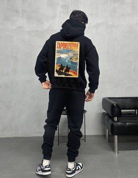 Hoodie Zaporizhia oversize unisex - XL