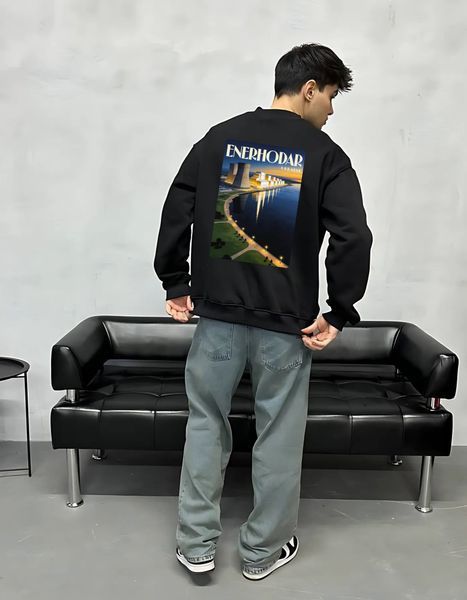 Megztinis Energodar oversize unisex - XL SWST-ENERGODAR-BL-XL-DTF фото