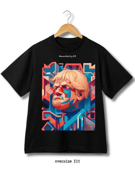 T-shirt Boris JohnsonUk - XL