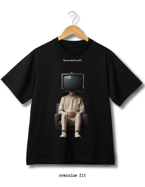 T-shirt TV-Man - XL