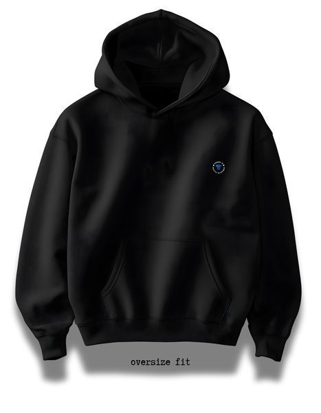 Hoodie Batman oversize unisex - XL