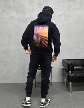 Bluza z kapturem Kremenchuk oversize unisex - XL