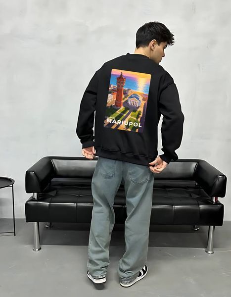 Megztinis Mariupol oversize unisex - XL SWST-MARIUPOL-BL-XL-DTF фото
