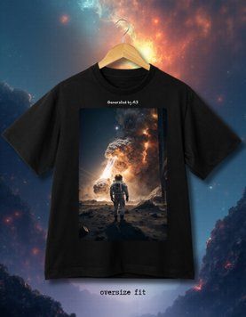 T-shirt Astronaut on Mars - XL