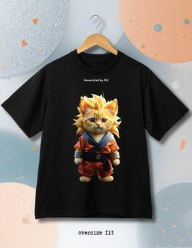 Mar&scaron;kinėliai Karatė katė - XL TS-BL-Karate-Cat-XL-DTF фото