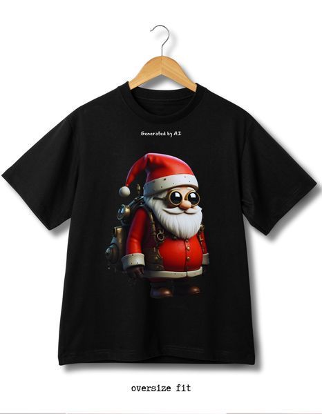 T-shirt Santa mechanic - XL